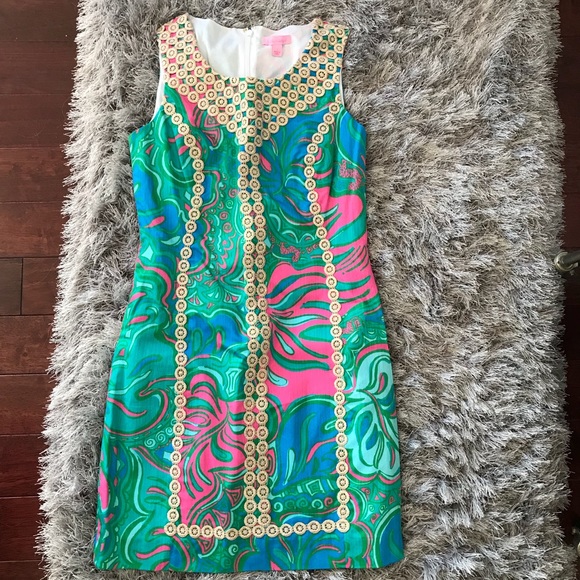 Lilly Pulitzer | Dresses | Lilly Pulitzer Macfarlane Shift Dress In Multi |  Poshmark